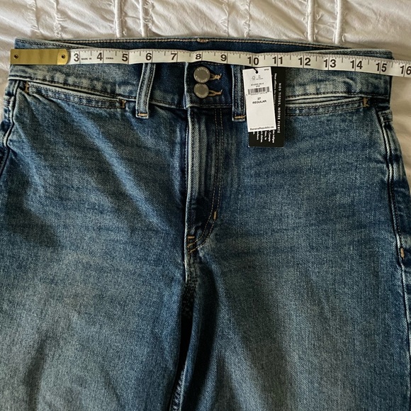 NWT Banana Republic Wide Leg Cropped Jeans - Picture 3 of 5
